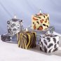 31125 4-Piece Safari Cube Candle