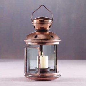 31132 Star Pattern Metal Lantern