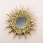 31397 Gold Plated Sun Ray Mirror