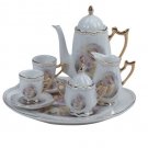 31526 10-Piece Porcelain Madonna & Child Tea Set