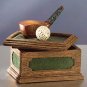 31566 Golf Club and Ball Desk Box