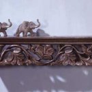 31602 Wood Carved Wall Shelf