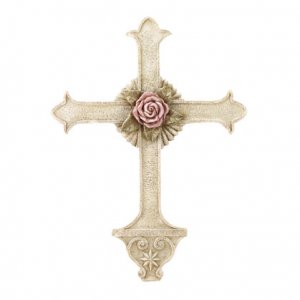 32006 Gothic Rose Wall Cross