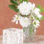 32010 Metal Candleholder with Glass Crystals