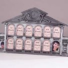 32243 Pewter School House 13-Photo Frame