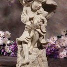 32349 Garden Angel with Rabbit