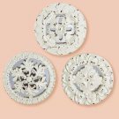 32367 Distress Medallion Mirror Set3