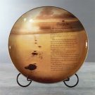 32418 Footprints in the Sand Porcelain Plate