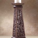 33011 Mango Wood Candle Holder