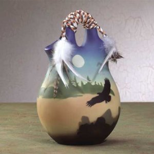 33163 Basket Vase