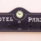 33169 Hotel de Paris Coat Hanger Clock