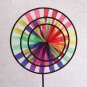33333 Multicolor Triple Pinwheel Wind Wheel