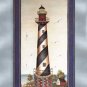 33598 Metal Lighthouse Plaque