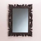 33680 Wood Carved Wall Mirror