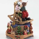 33703 Rocking Chair Santa Musical