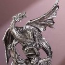 33759 Pewter Finish Dragon