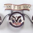 33766 Eagle and Flag Plate Set