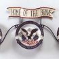 33766 Eagle and Flag Plate Set