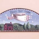 33776 "Bless Our Home" Angel Door Crown