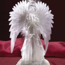 33852 Frosted Fiber Optic Angel