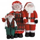33889 Soft-Sculpture Santa Family