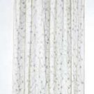 34008 Green Embroidered Curtain