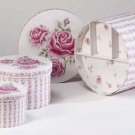 34107 3 Piece Victorian Rose Boxes