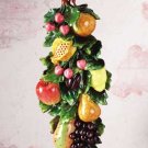 34111 Mixed Fruits Wall Plaque
