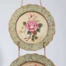 34129 Metal Rose Plate Set