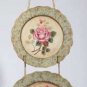 34129 Metal Rose Plate Set