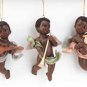 34133 Cherub Musician Ornaments (Set of 3)