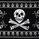 34166 Skeleton Pattern Cotton Sheet