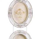 34175 Distressed White Carved Photo Frames