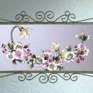 34226 Victorian Flowers Wall Mirror