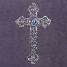 34238 Turquoise and Silver Finish Cross