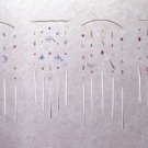 34249 4 Acrylic Ornament Wind Chimes (Retail - 5.95ea)