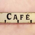 34271 Wood Cafe Sign Key Holder