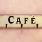 34271 Wood Cafe Sign Key Holder