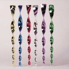 34357 6 Metallic Twirlers (Retail - 4.99ea)
