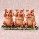 34509 See, Hear, Speak No Evil Pigs