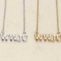 34515 1 DZ Gold Plated WWJD Necklaces (Retail - 2.99ea)
