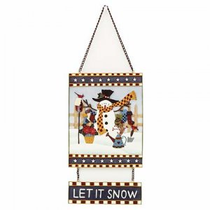 34583 Snowman Wall Plaque