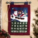 34672 Plush Christmas Hanging Calendar