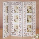 34705 Distressed White Photo Frame Screen
