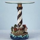 34737 Lighthouse Table with Glass Top