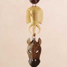 34759 Safari Animal Mask Wall Plaque