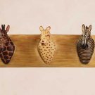 34761 Safari Animal Coat Hanger