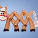 34825 Wood Donkey Coat Hanger