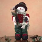 34871 Plush Snowman in Top Hat