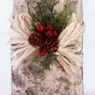 34882 Birch Bark Pillar Candle